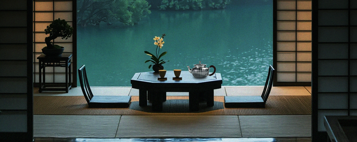 足银泡茶壶